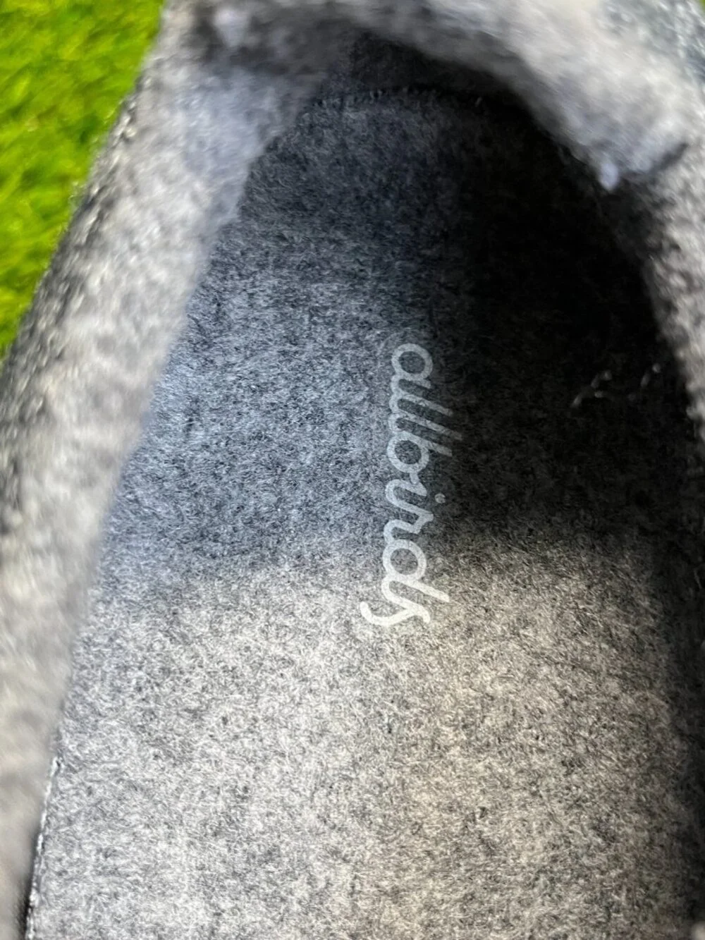 Allbirds‎ Wool Runners Womens Size 9 Gray White Athletic Walking Shoes Sneakers